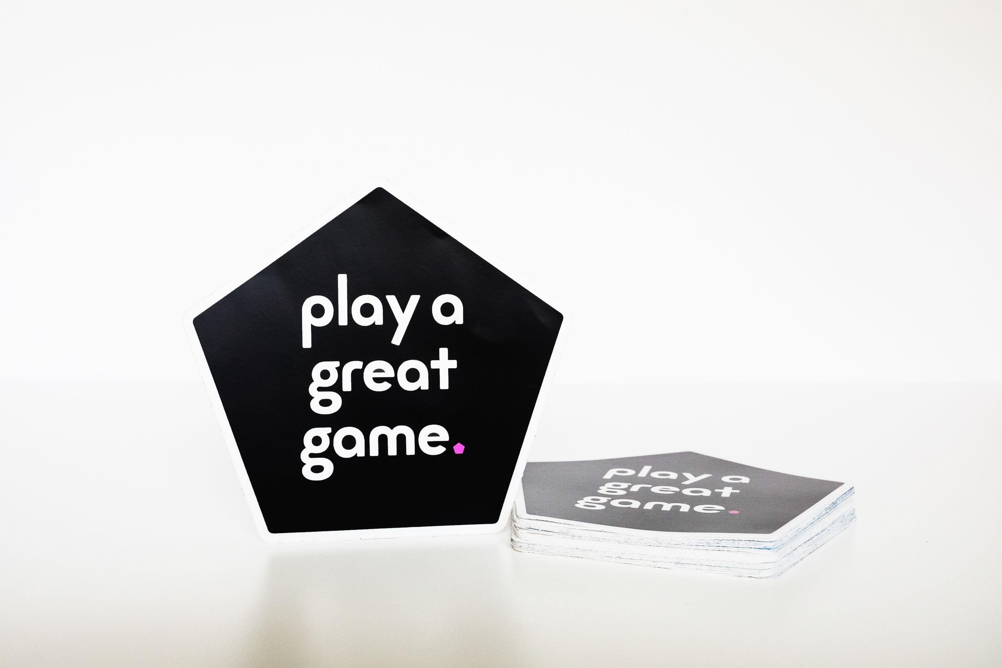 play a great game stickers